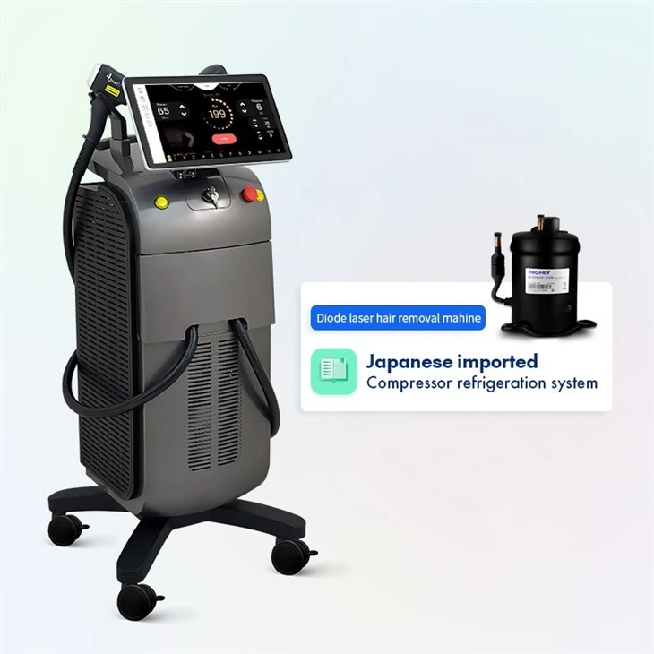 Professional Freezing Point Diode Laser Hair Removal Machine