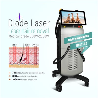 Máy triệt lông bằng Laser Diode 2000W