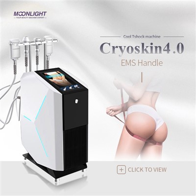 Máy điều trị bằng liệu pháp-Hệ thống giảm chất béo ở nhiệt độ kép & hệ thống trẻ hóa da với sốc nhiệt EMS